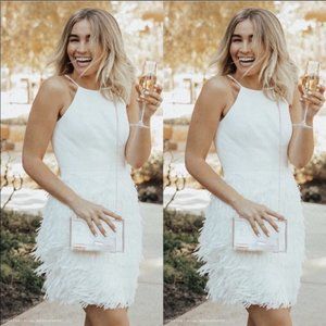 Anthropologie x BHLDN Aidan Mattox fringe …